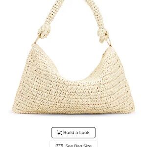 Revolve Shelly Crochet Ivory Bag